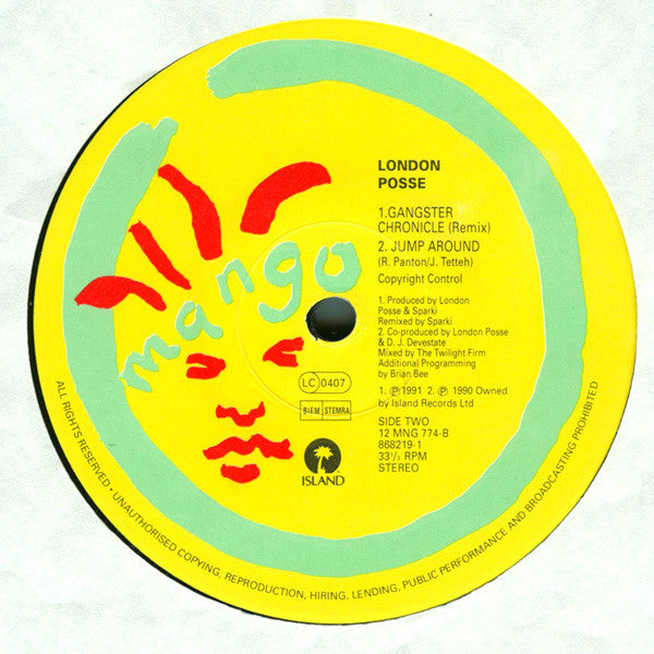 London Posse : Jump Around (12")