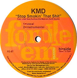 Subroc / KMD : It Sounded Like A Roc / Stop Smokin' That Shit (12")