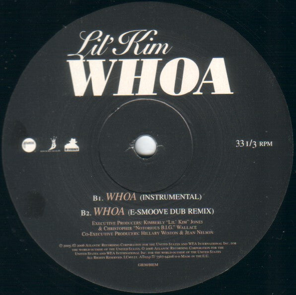 Lil' Kim : Whoa (12")