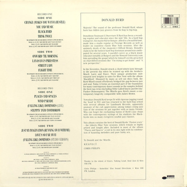 Donald Byrd : The Best Of Donald Byrd (2xLP, Comp)