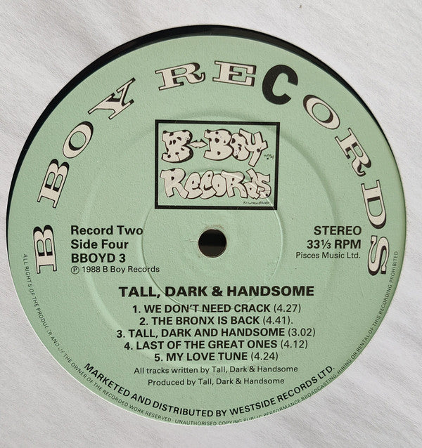 J.V.C. F.O.R.C.E. / Tall Dark & Handsome : B Boy Posse (2xLP, Album, Comp)