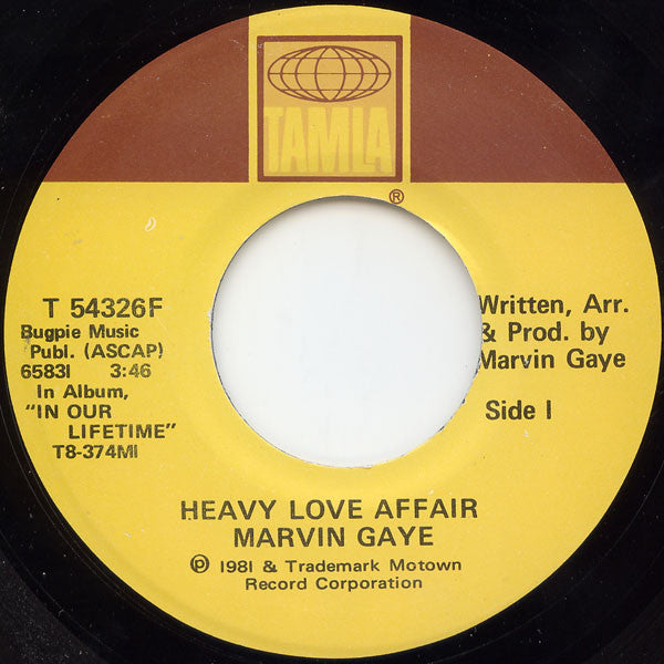 Marvin Gaye : Heavy Love Affair / Far Cry (7", Single)