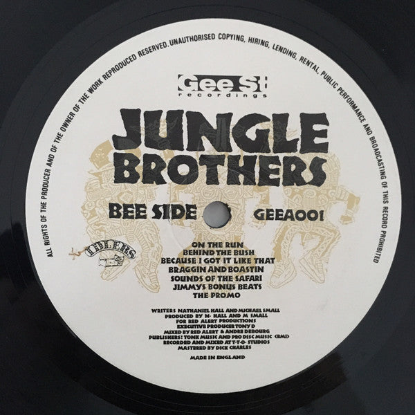 Jungle Brothers : Straight Out The Jungle (LP, Album + 12", Ltd)