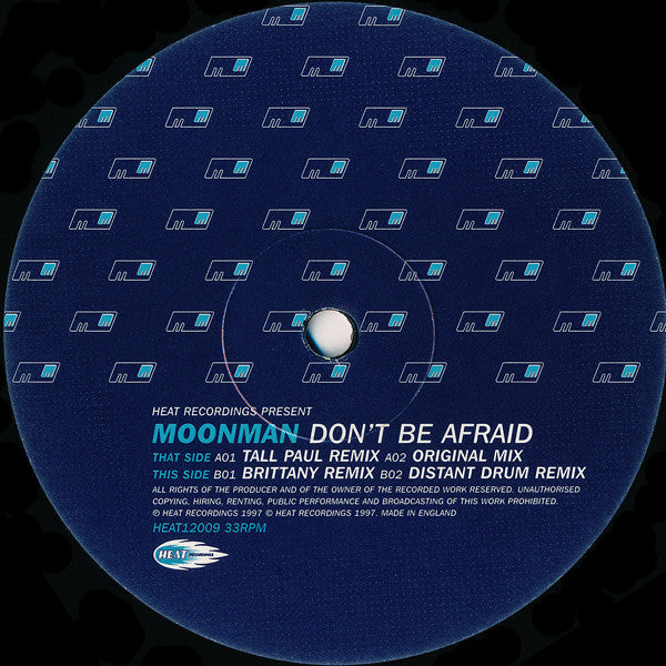 Moonman : Don't Be Afraid (12")