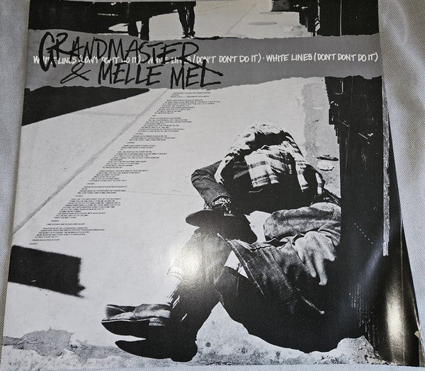 Grandmaster & Melle Mel* : White Lines (Don't Don't Do It) (12", 2 T)