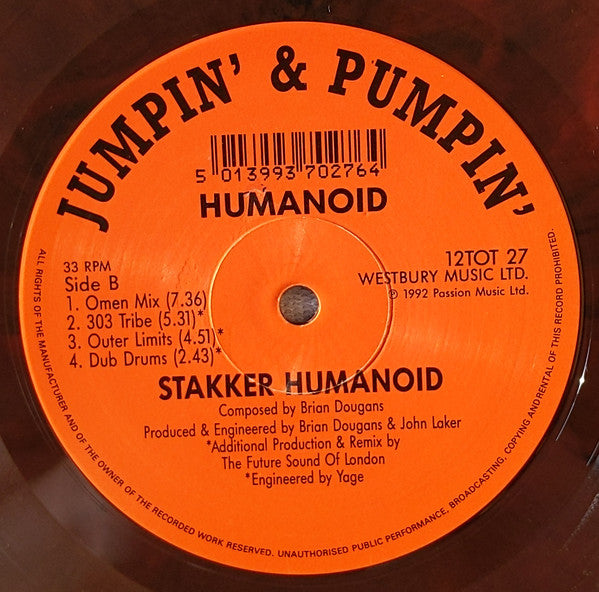 Humanoid : Stakker Humanoid 92 (12", Bro)