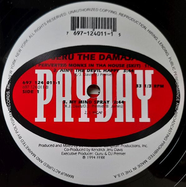 Jeru The Damaja : The Sun Rises In The East (2xLP, Album)