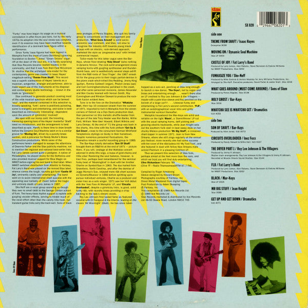 Various : Stax Funk (Get Up & Get Down) (LP, Comp, Mono, Fre)