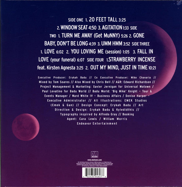 Erykah Badu : New Amerykah Part Two: Return Of The Ankh (2xLP, Album, Ltd, RE, Pur)