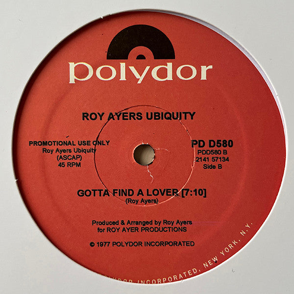Roy Ayers Ubiquity : Everybody Loves The Sunshine (12", Maxi)