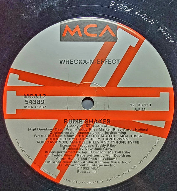 Wrecks-N-Effect : Rump Shaker (12", Single)