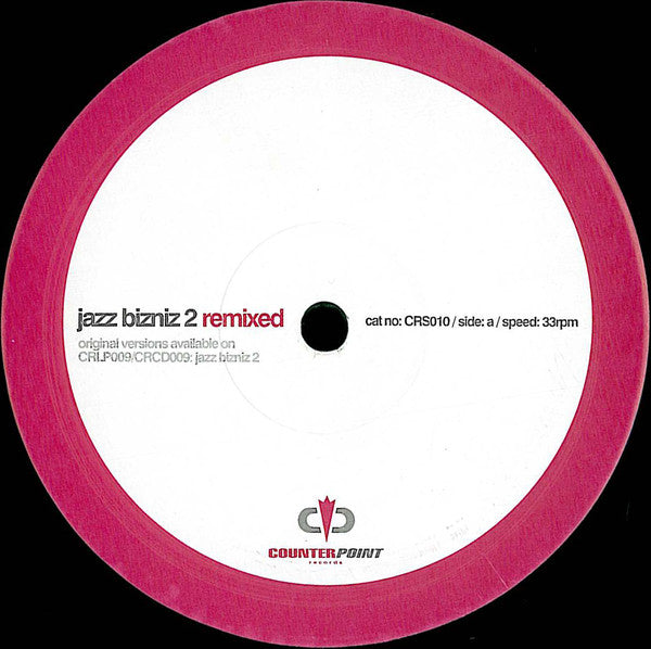 Various : Jazz Bizniz 2 Remixed (12", Comp)