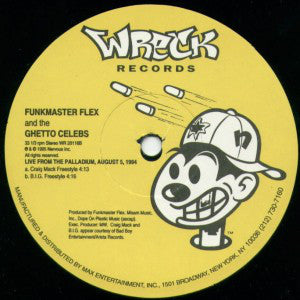 Funkmaster Flex And The Ghetto Celebs* : Nuttin But Flavor (12", Single)