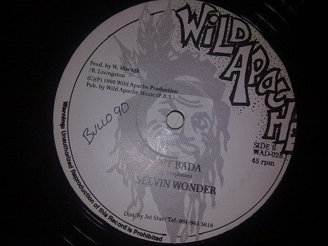 Nut Head / Selvin Wonder* : Jail House / Get Bada (12")