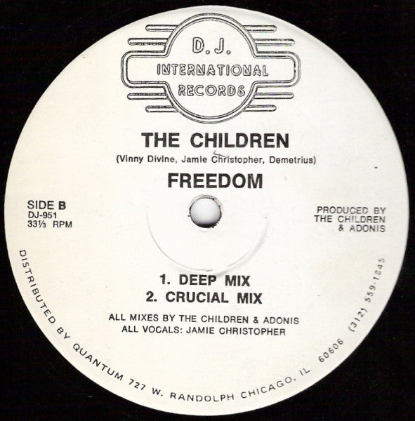 The Children : Freedom (12")