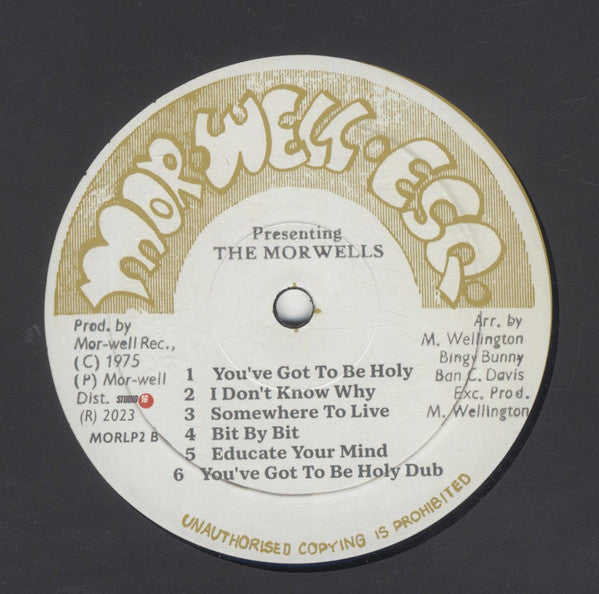 The Morwells : Presenting The Morwells (LP, RE)
