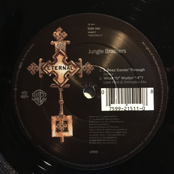 Jungle Brothers : What "U" Waitin' "4"? (2x12", Ltd, Gat)