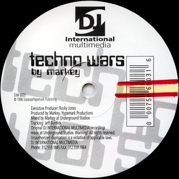 Markey : Feedback / Techno Wars (12")