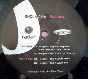 Shola Ama : Imagine (The Garage Remixes) (12")