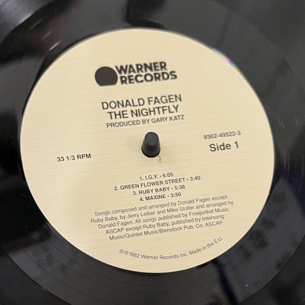 Donald Fagen : The Nightfly (LP, Album, RE, 180)