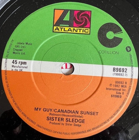 Sister Sledge : We Are Family (1984 Remix By Bernard Edwards) (7", Single, Sol)