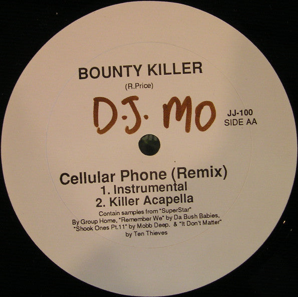 Bounty Killer : Cellular Phone (Remix) (12")