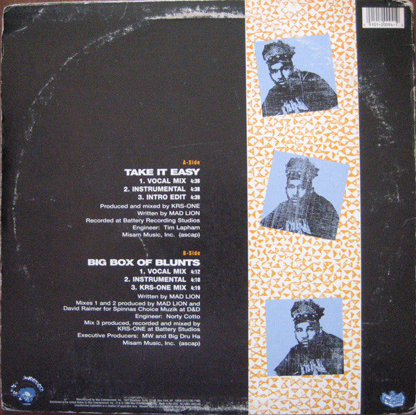 Mad Lion : Take It Easy (12")
