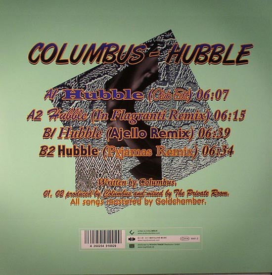Columbus (4) : Hubble (12", Maxi)