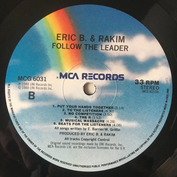 Eric B. & Rakim : Follow The Leader (LP, Album)