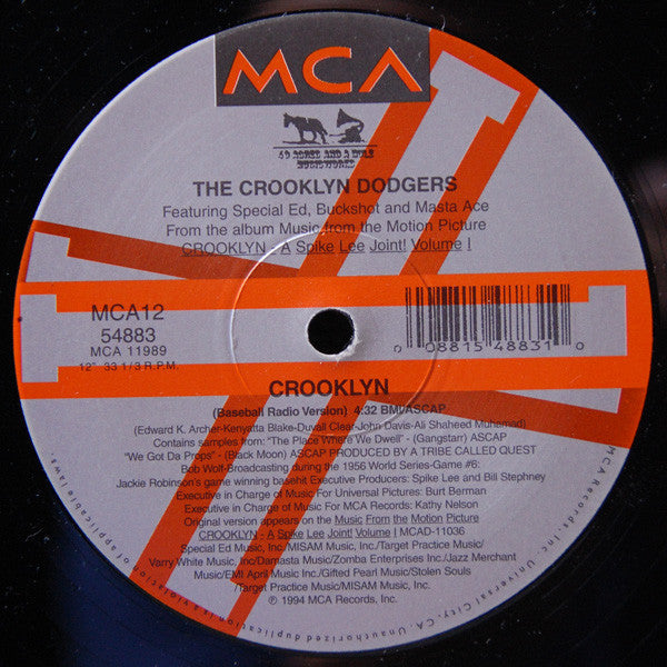 The Crooklyn Dodgers* : Crooklyn (12", Single)