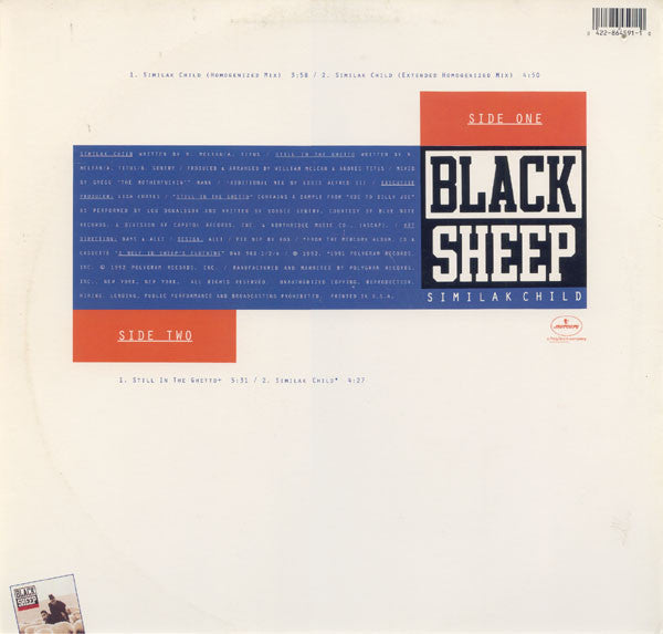 Black Sheep : Similak Child (12", Single)