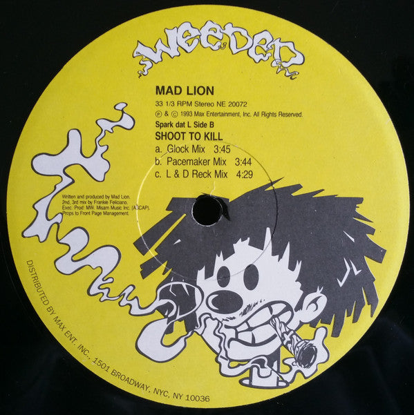 Mad Lion : Girlzz / Shoot To Kill (12")