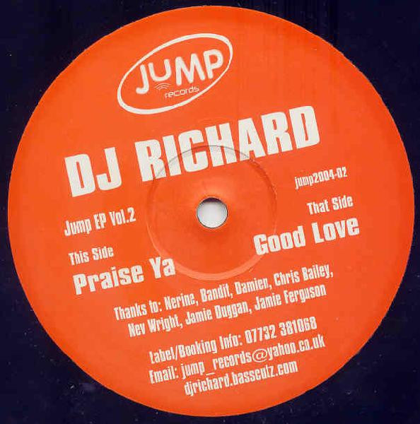 DJ Richard : Jump EP Vol. 2 (12", EP)