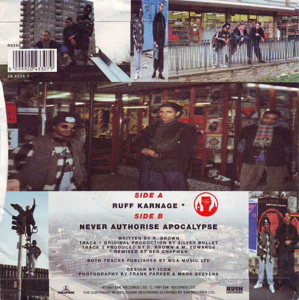 Silver Bullet : Ruff Karnage (7", Single)