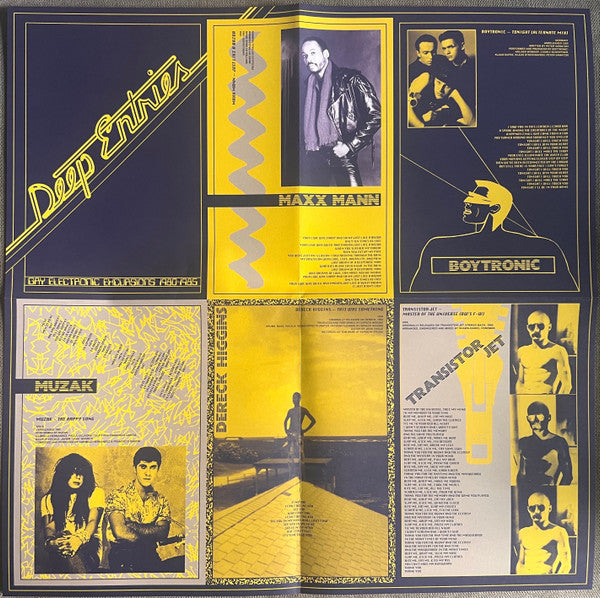 Various : Deep Entries (Gay Electronic Excursions 1980-1985) (LP, Comp, RM)