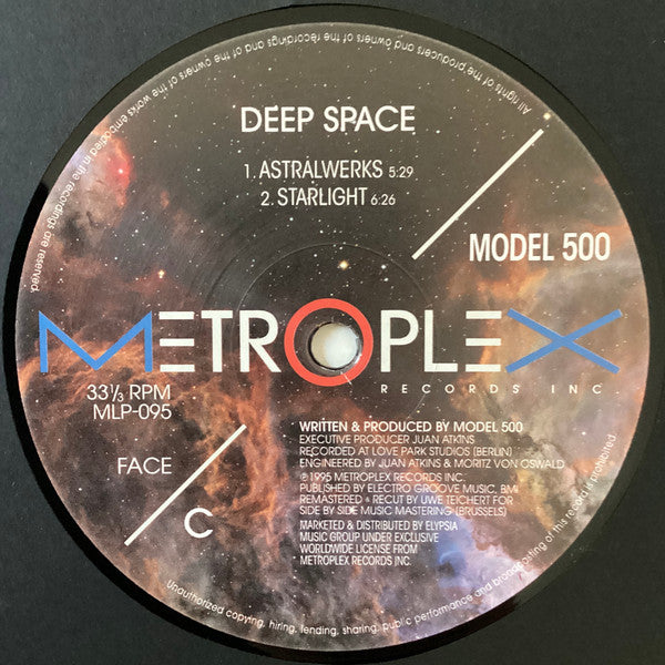 Model 500 : Deep Space (2xLP, Album, RM)