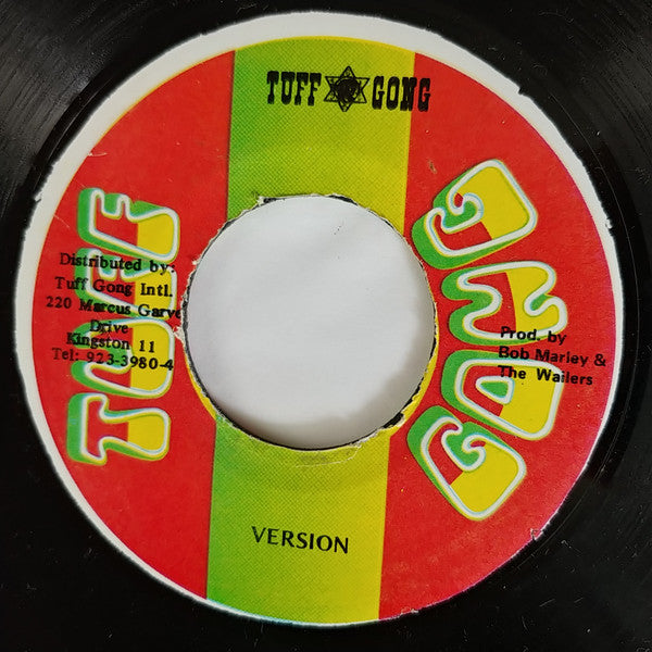 Bob Marley & The Wailers : Rastaman Live Up (7", Single, RE)