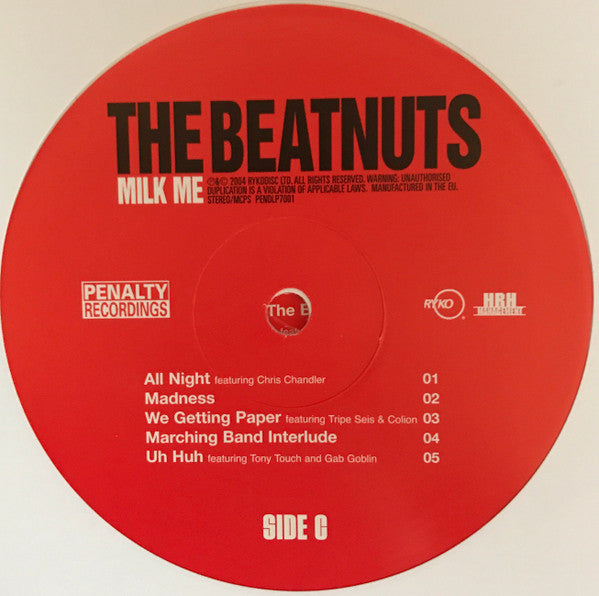 The Beatnuts : Milk Me (2xLP, Album, Whi)