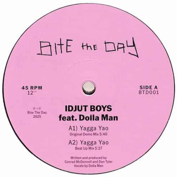 Idjut Boys Feat. Dolla Man* : Yagga Yao (12")