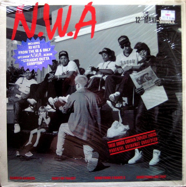 N.W.A. : Gangsta Gangsta (12", Maxi, SRC)