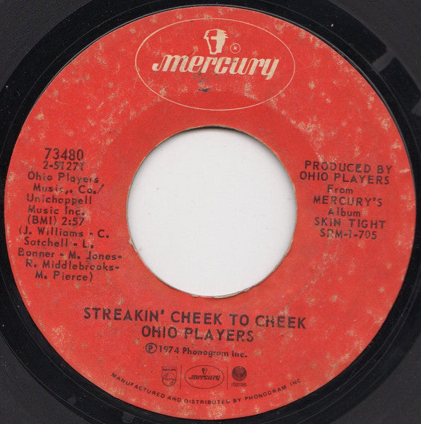 Ohio Players : Jive Turkey (Part 1) / Streakin' Cheek To Cheek (7", Single, PRC)
