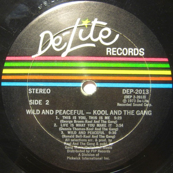 Kool & The Gang : Wild And Peaceful (LP, Album)