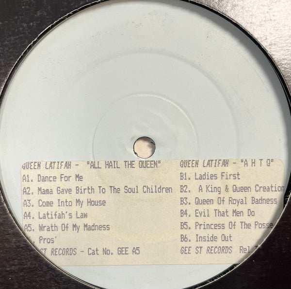 Queen Latifah : All Hail The Queen (LP, Album, W/Lbl)