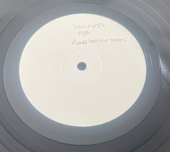 Plaid : Not For Threes (2xLP, TP, W/Lbl)