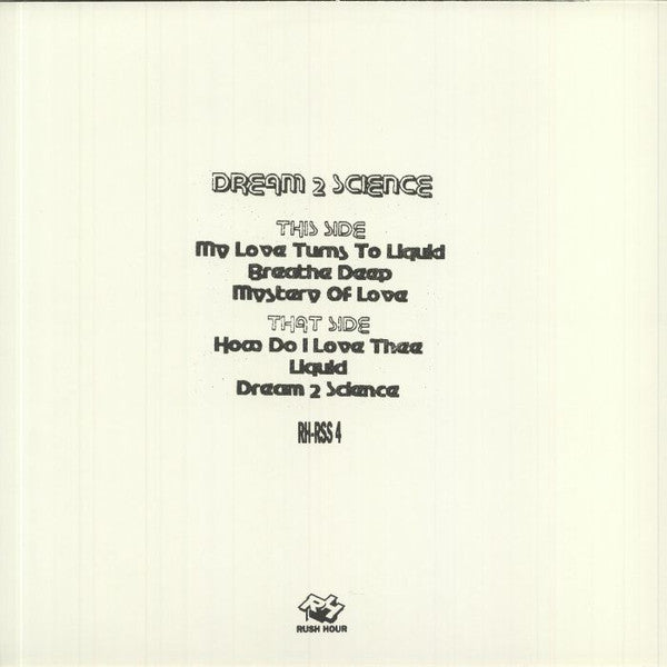 Dream 2 Science : Dream 2 Science (LP, Album, RP)