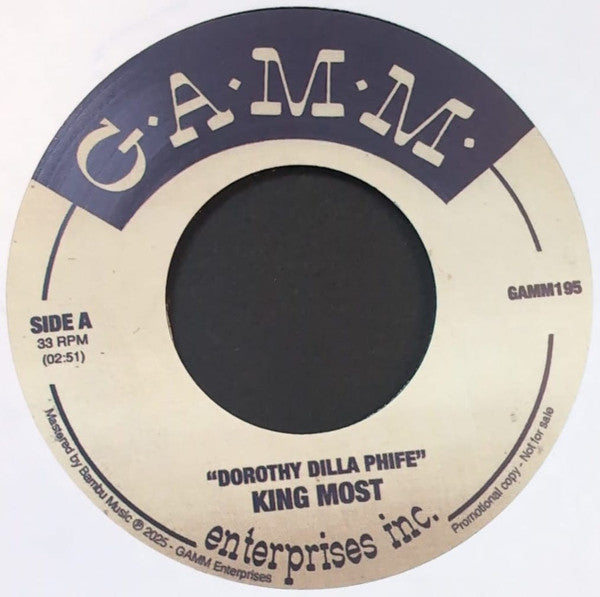 King Most : Dorothy Dilla Phife / Honey Caldwell (7")