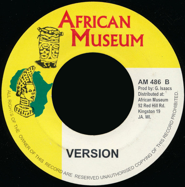 Gregory Isaacs : Black A Kill Black (7", Single, RE)