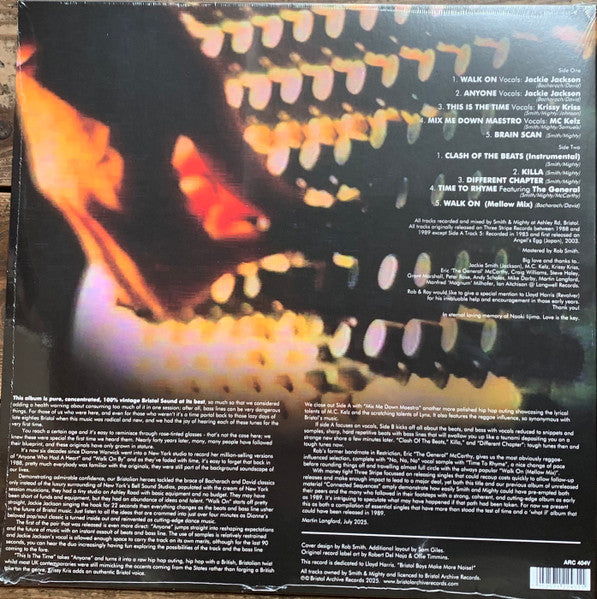 Smith & Mighty : Three Stripe One (LP, Comp, Ltd, Whi)
