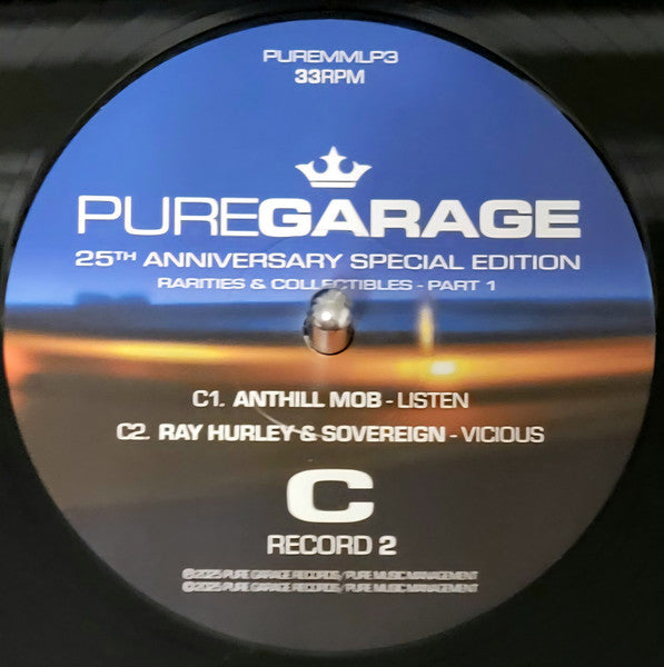 Various : Pure Garage (25th Anniversary Special Edition) (Part 1) (2x12", Comp, S/Edition)