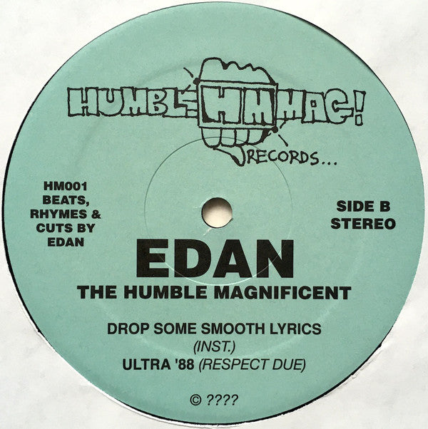 Edan The Humble Magnificent* : Drop Some Smooth Lyrics (12")